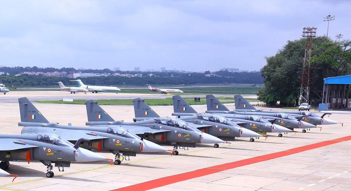 Tejas Mk1A, IAF Tejas Update, HAL Tejas Program, Indian Air Force News, Tejas Fighter Jet, HAL Contract Update, Defence News India, Aerospace India, Military Aviation News